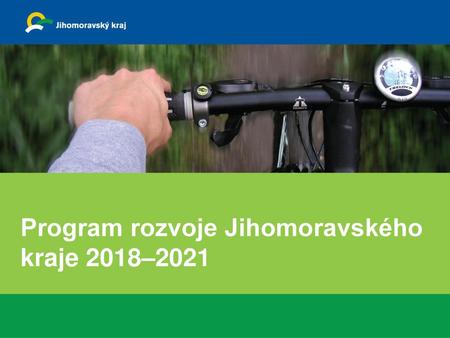 Program rozvoje Jihomoravského kraje 2018–2021