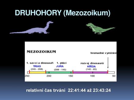 DRUHOHORY (Mezozoikum)