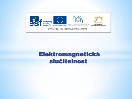 Elektromagnetická slučitelnost