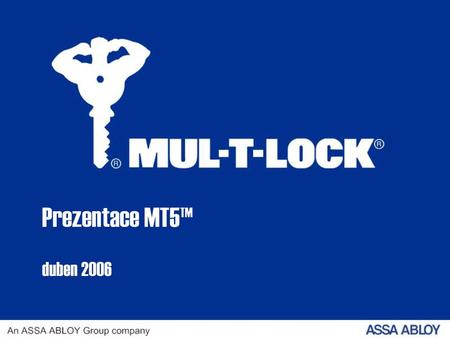 Prezentace MT5™ duben 2006.