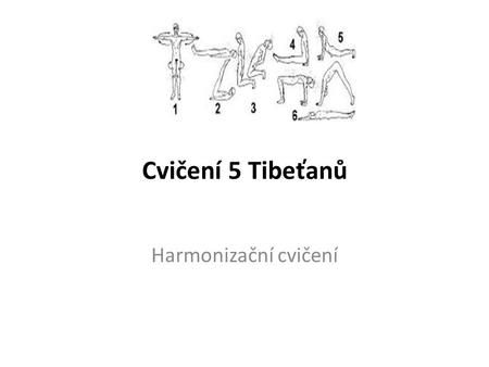 Cvičení 5 Tibeťanů Harmonizační cvičení.