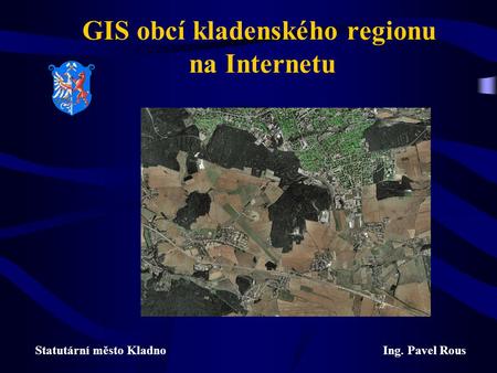 GIS obcí kladenského regionu na Internetu