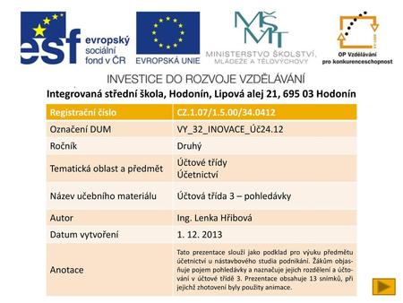 Integrovaná střední škola, Hodonín, Lipová alej 21, Hodonín