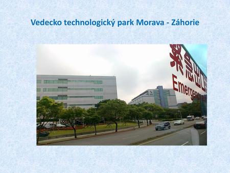 Vedecko technologický park Morava - Záhorie
