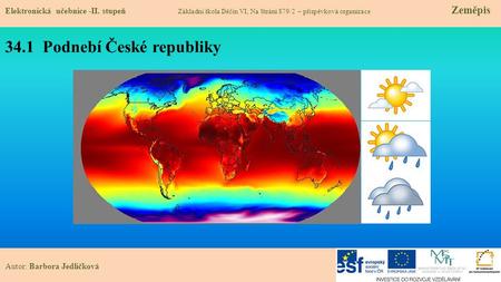 34.1 Podnebí České republiky
