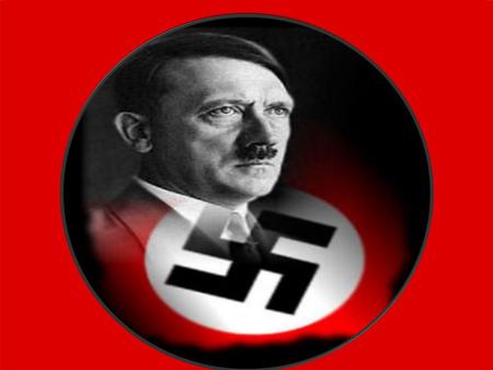 Adolf Hitler * 20. dubna 1889 – Braunau am Inn Socialistický politik