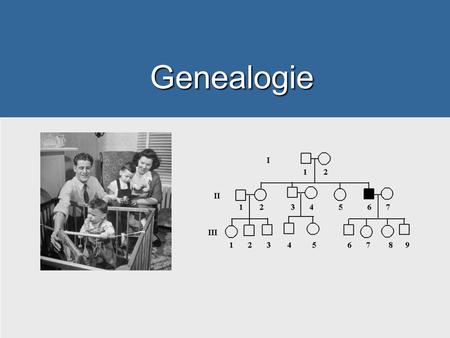 Genealogie.