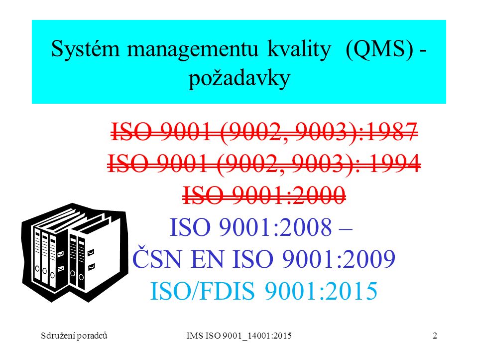 Systém managementu kvality (QMS) - požadavky