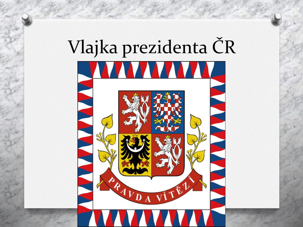 Vlajka prezidenta ČR