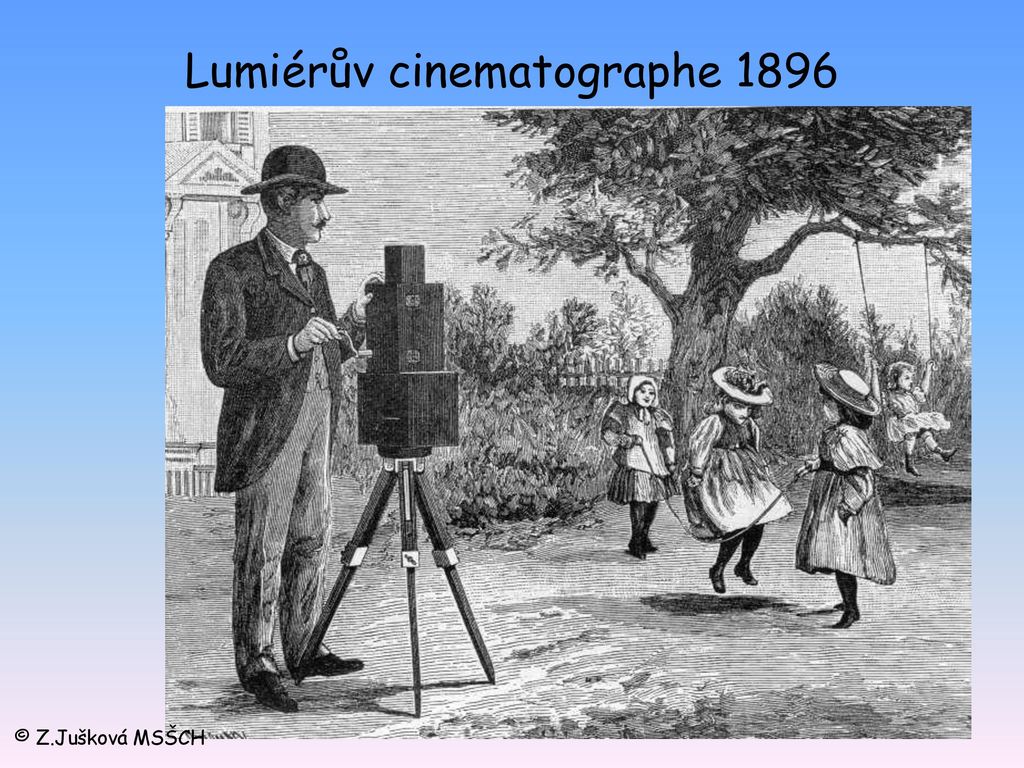 Lumiérův cinematographe 1896