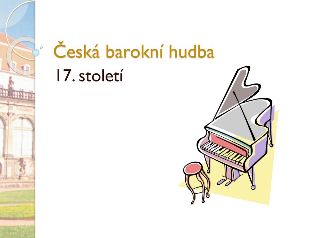 Česká barokní hudba 17. století