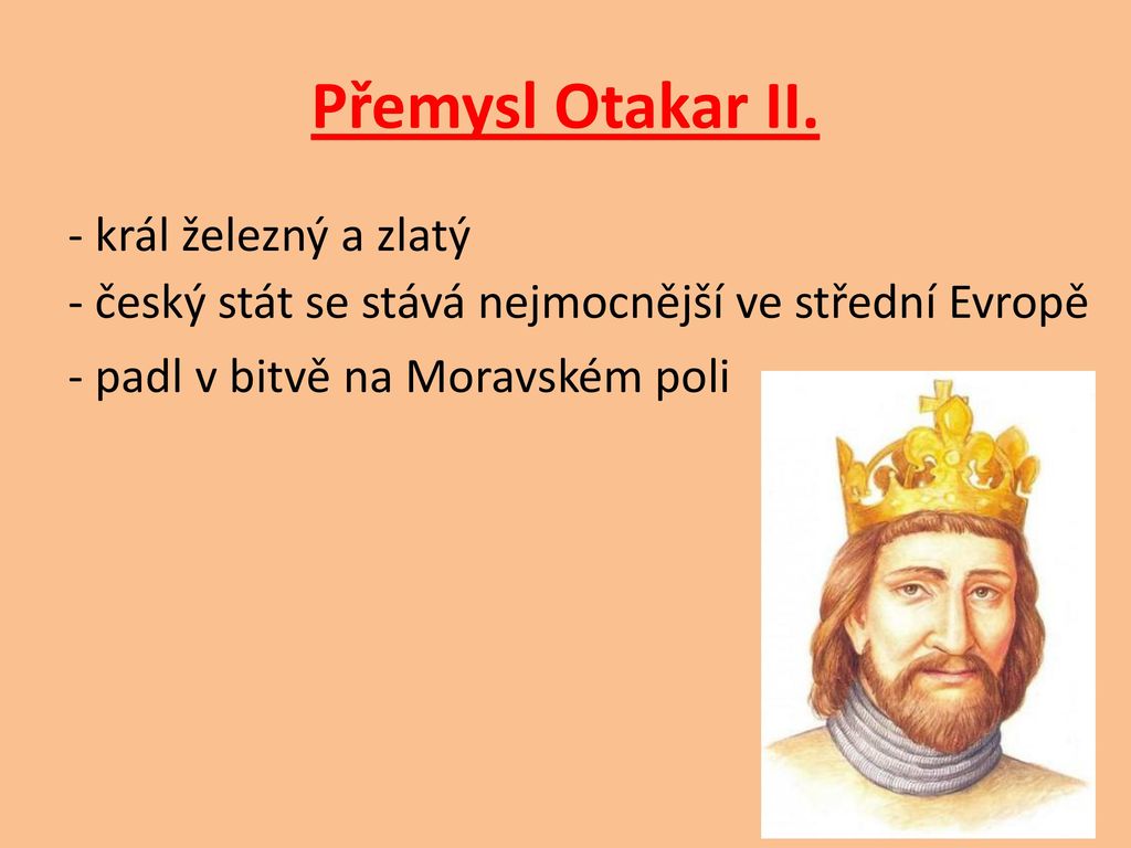 Přemysl Otakar II. - král železný a zlatý