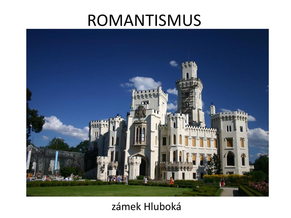ROMANTISMUS zámek Hluboká