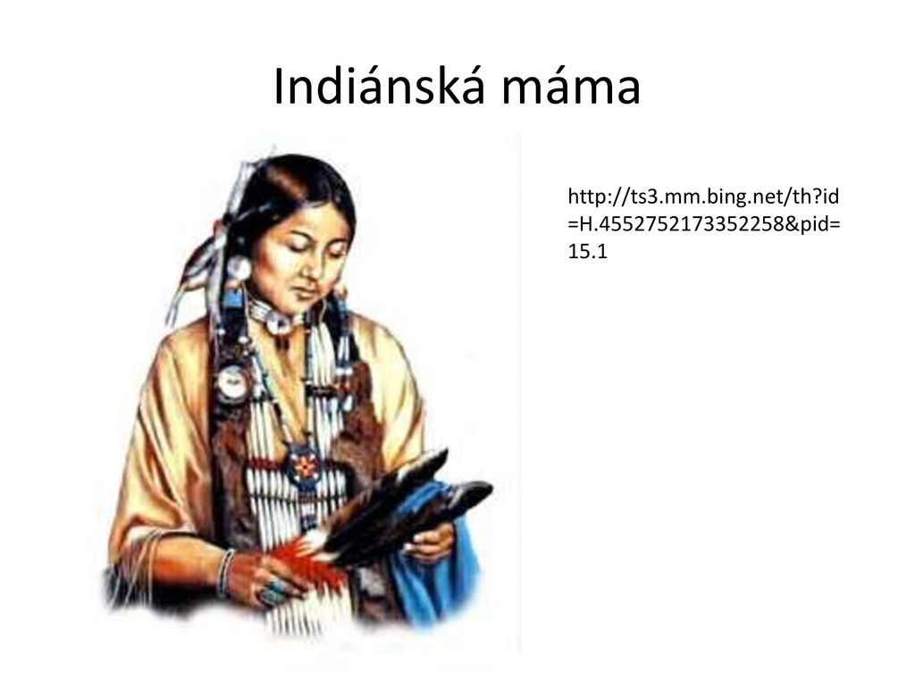 Indiánská máma   id=H &pid=15.1