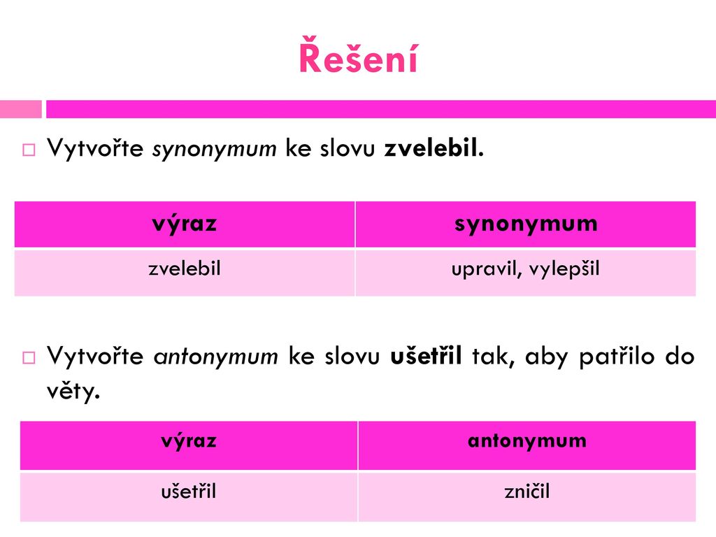 synonymum ke slovu experiment