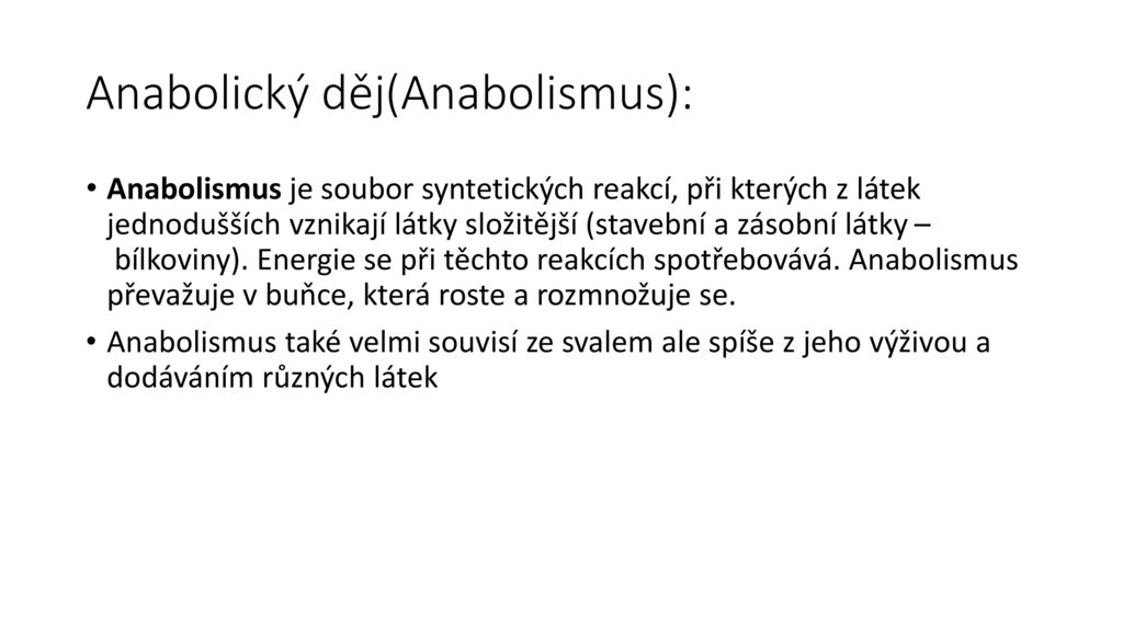 Co je to anabolický Dej?