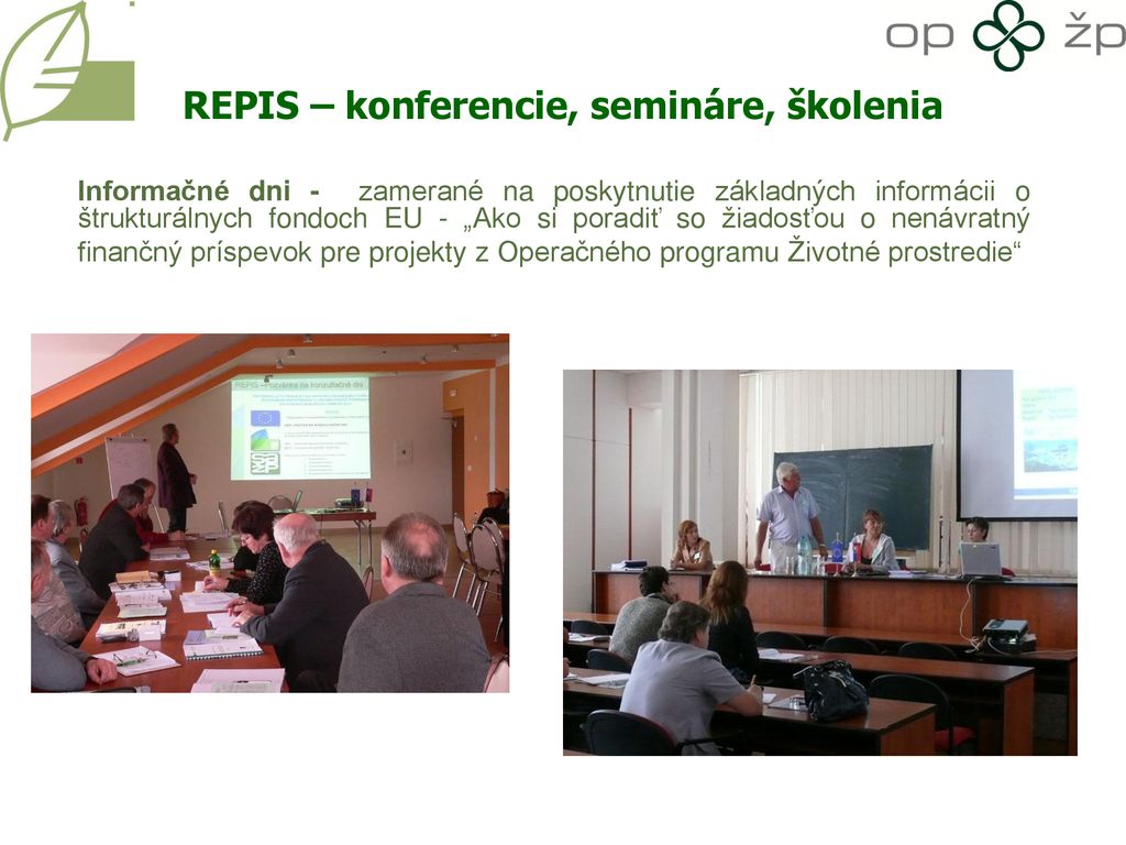 REPIS – konferencie, semináre, školenia