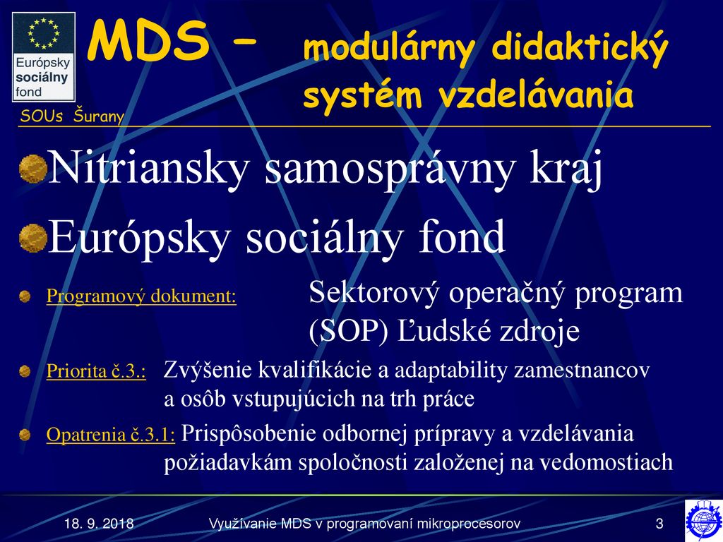 MDS – modulárny didaktický systém vzdelávania