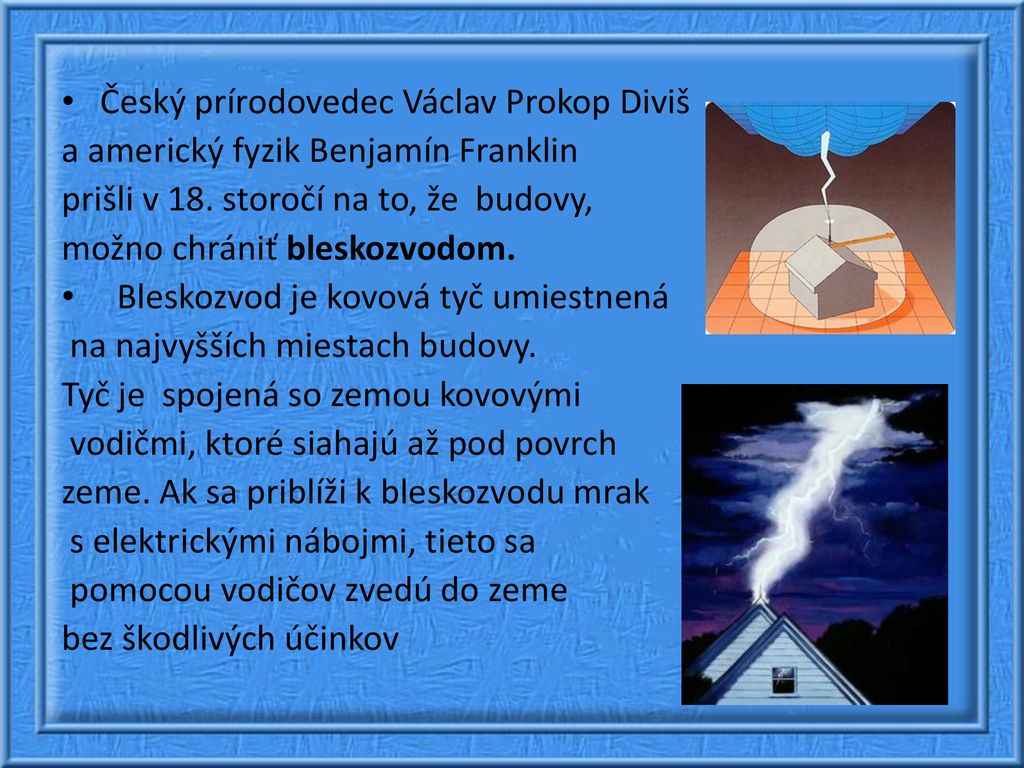 Český prírodovedec Václav Prokop Diviš