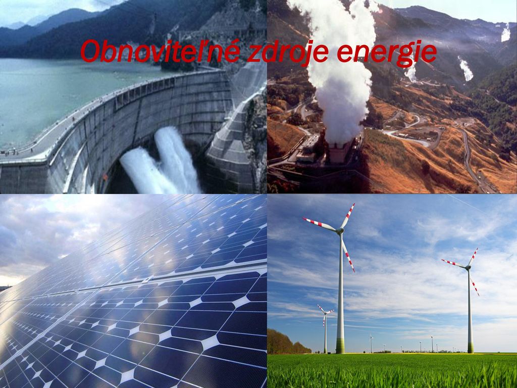 Obnoviteľné zdroje energie