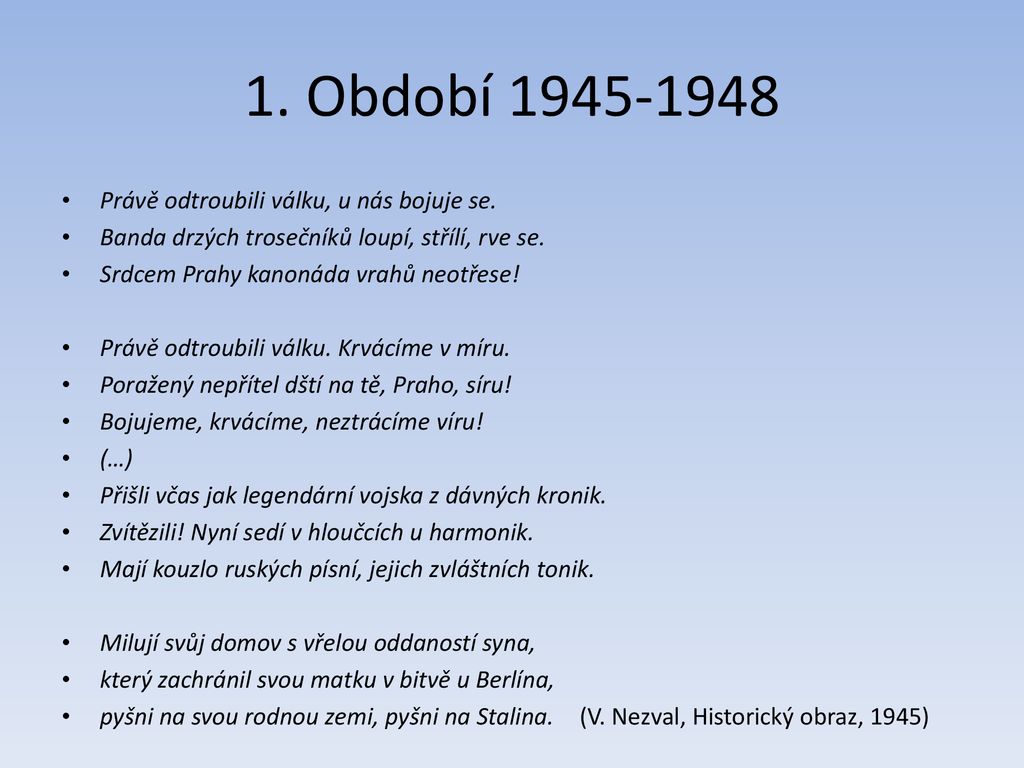 Projekt slov lit po r 1945