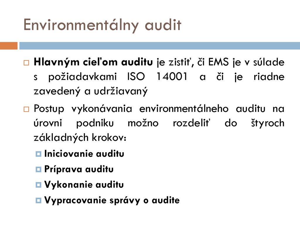 Environmentálny audit