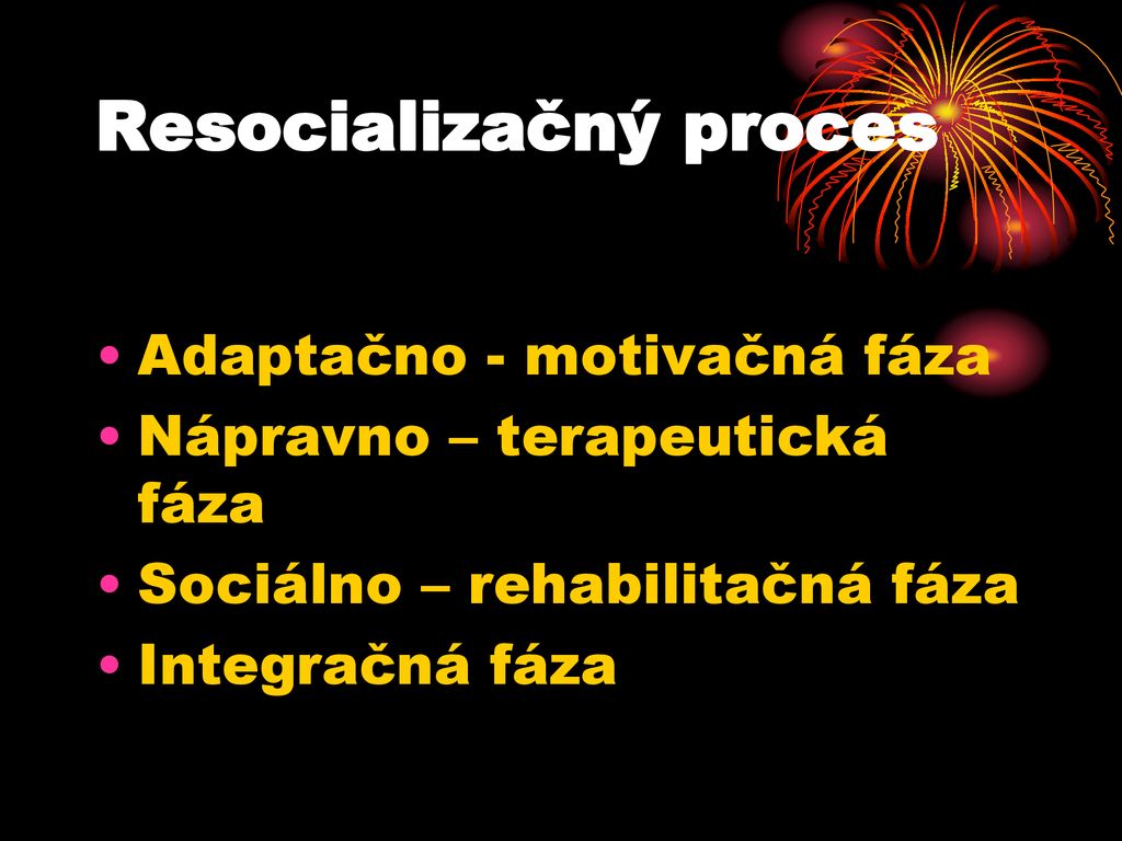 Resocializačný proces