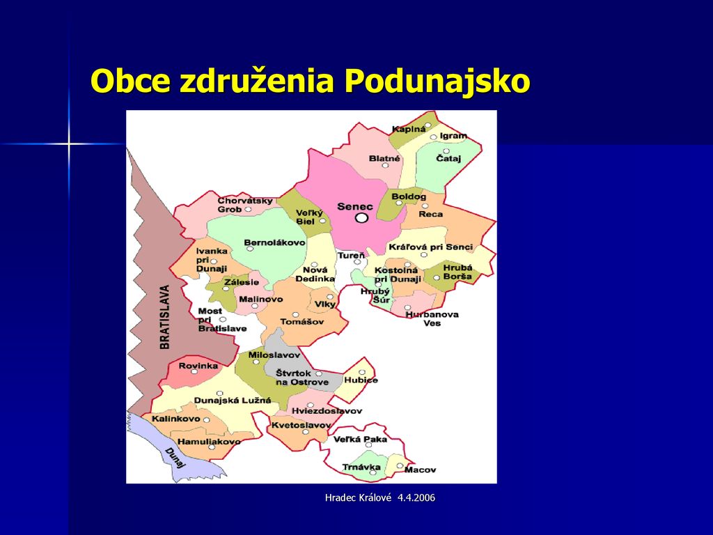 Obce združenia Podunajsko
