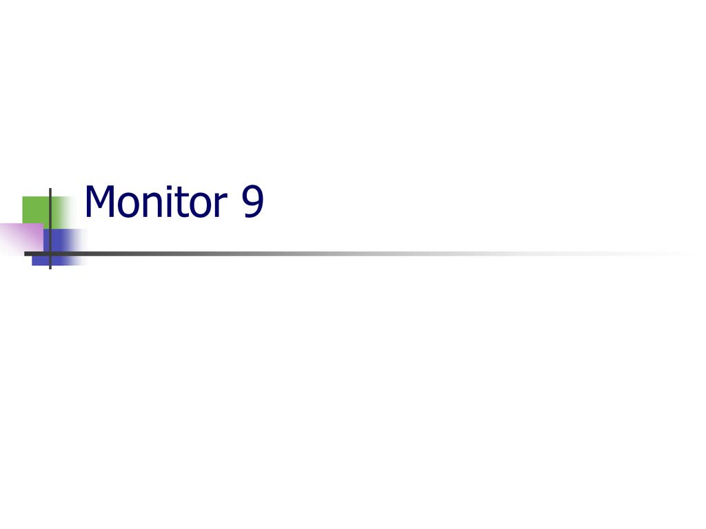 Monitor 9