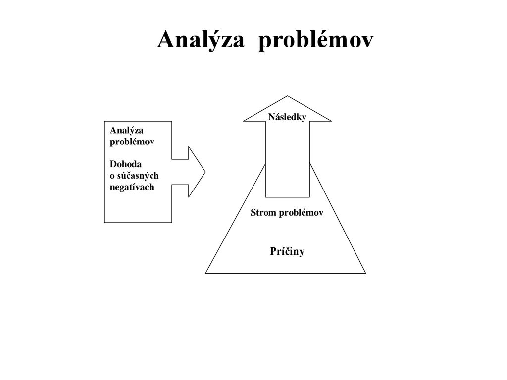 Analýza problémov