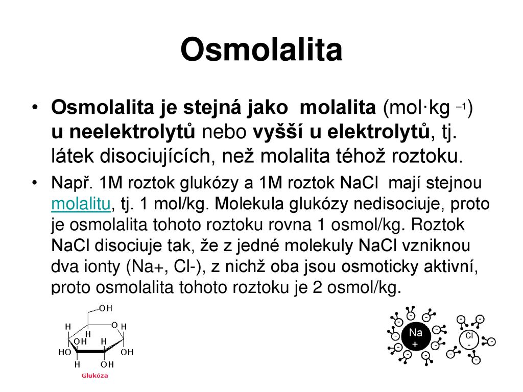 Co je to osmolalita?