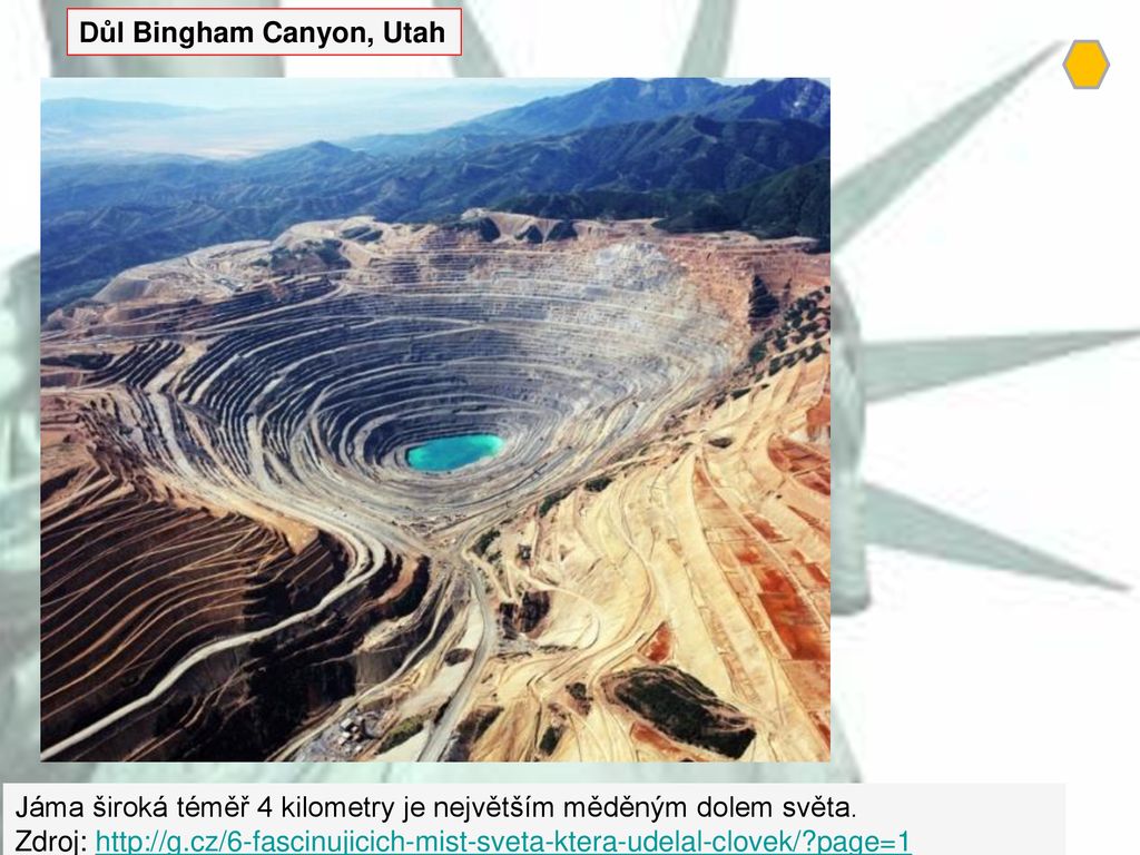 Důl Bingham Canyon, Utah