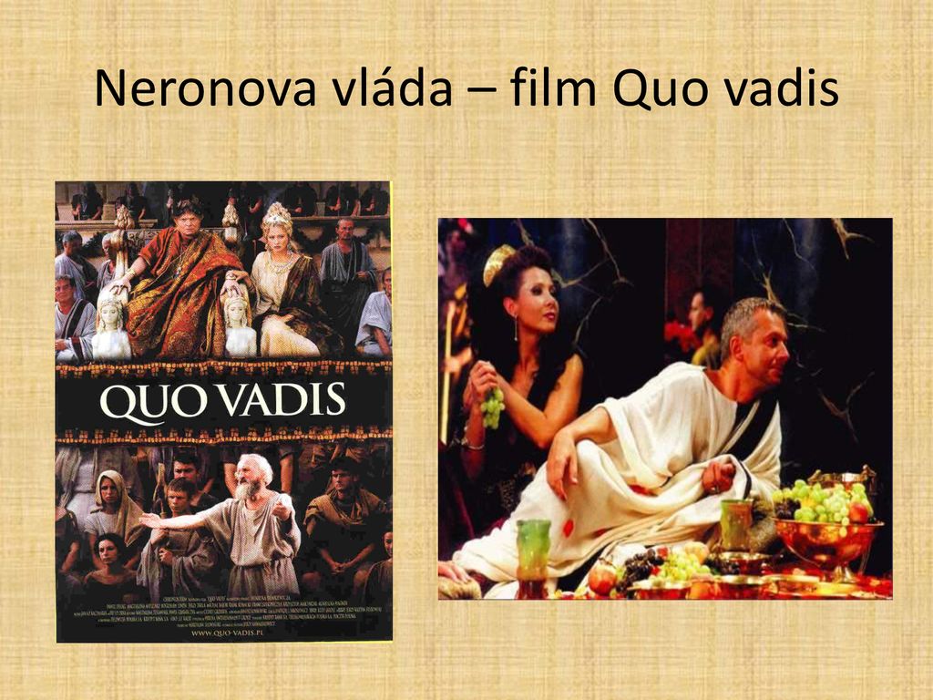 Neronova vláda – film Quo vadis
