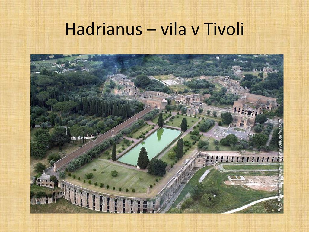 Hadrianus – vila v Tivoli