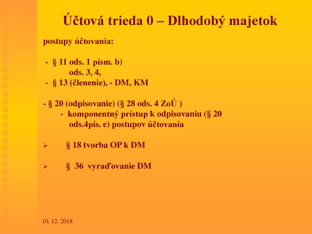 Účtovná Závierka Roku 2010 V Podvojnom účtovníctve Podnikateľov - Ppt ...