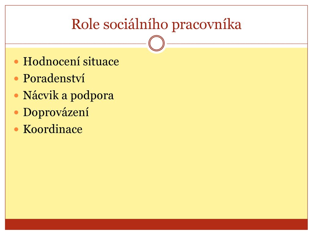 Sociální Práce S Rodinou 7 - Ppt Stáhnout