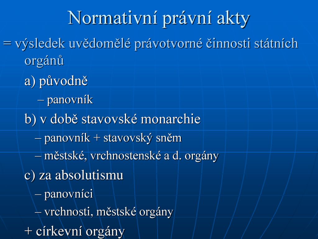 Evropské Právní Dějiny - Ppt Stáhnout