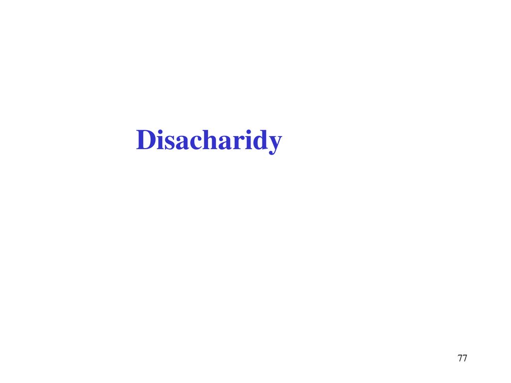 Disacharidy