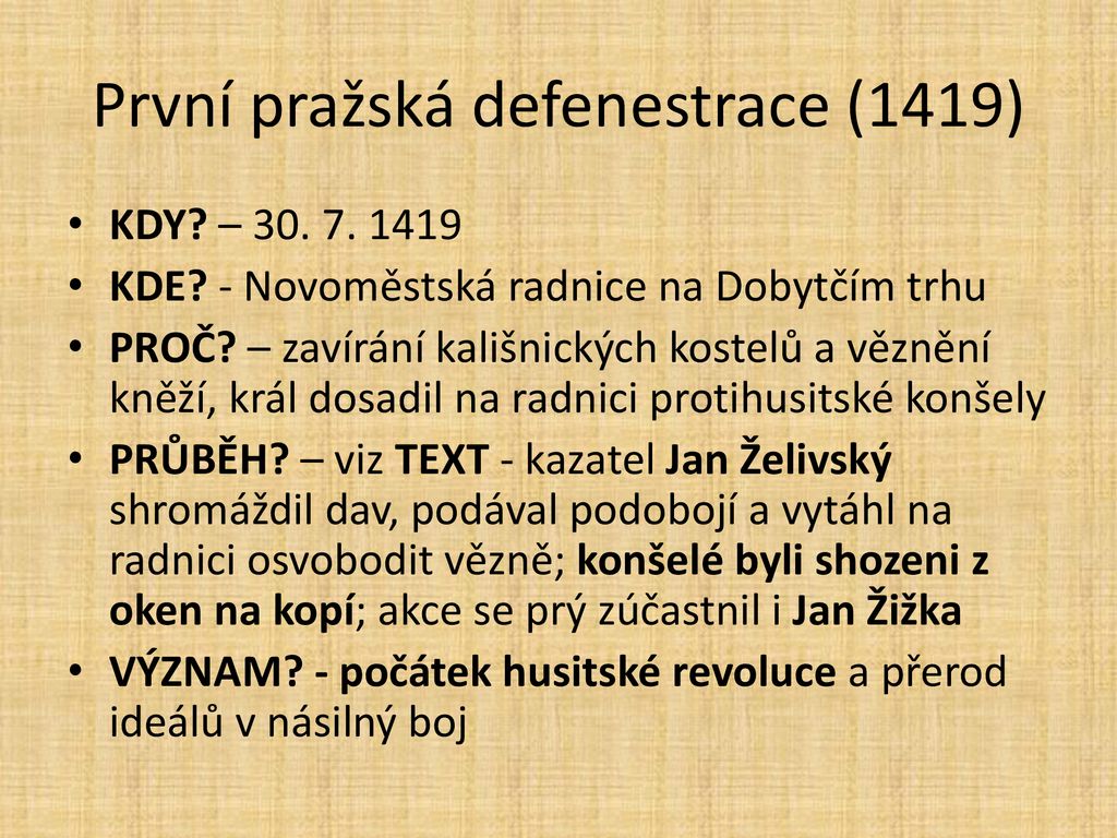 První pražská defenestrace (1419)