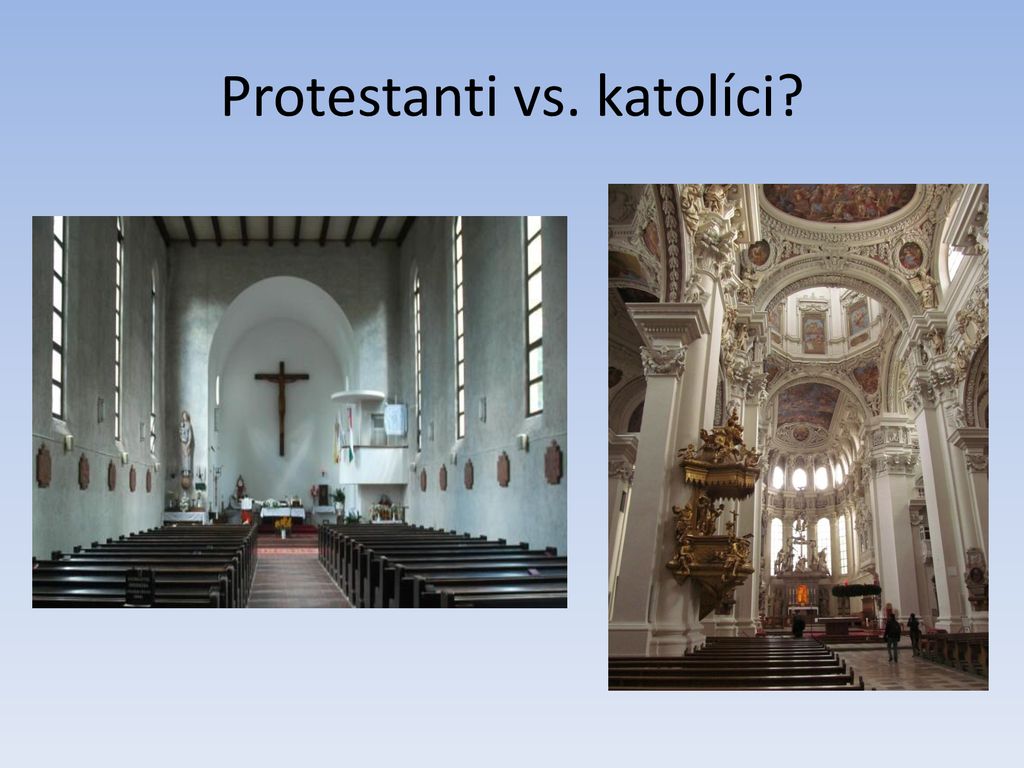 Protestanti vs. katolíci