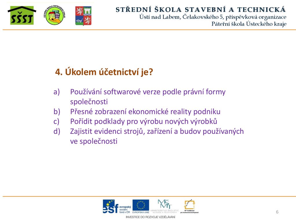 Podvojné účetnictví VY_32_INOVACE_44_ Ppt Stáhnout