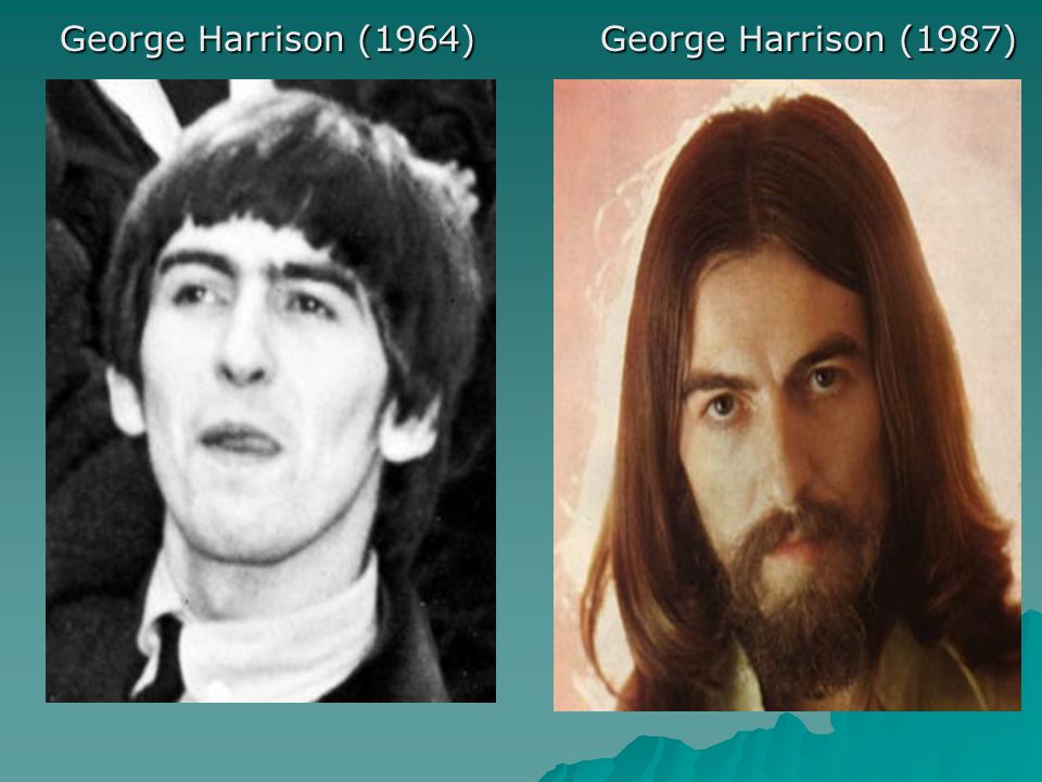 George Harrison (1964) George Harrison (1987)