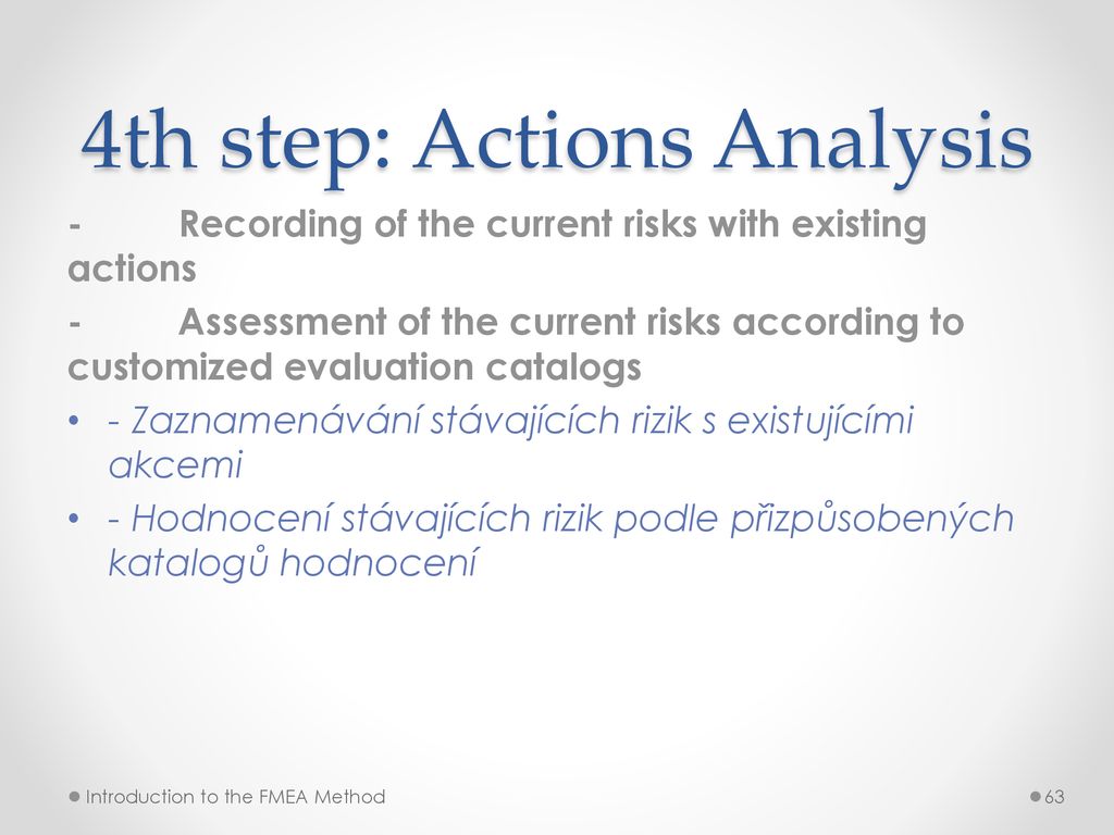 FMEA Method. - ppt stáhnout