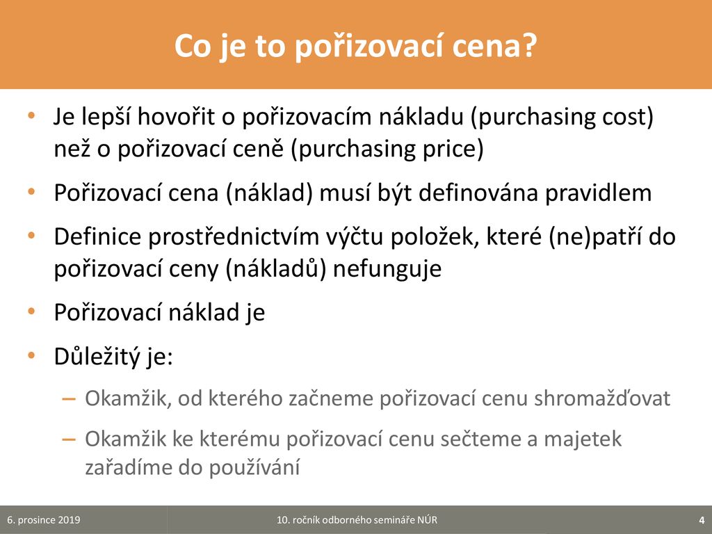 Co patří do pořizovací ceny vozidla?