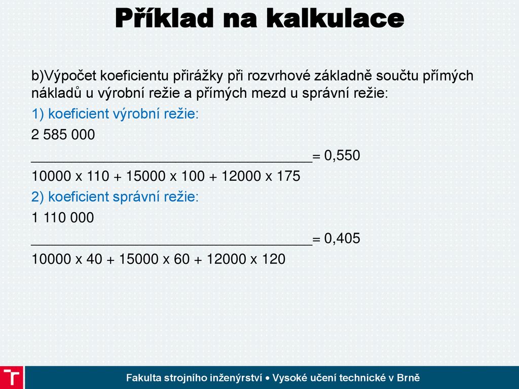 Co patří do správní režie?