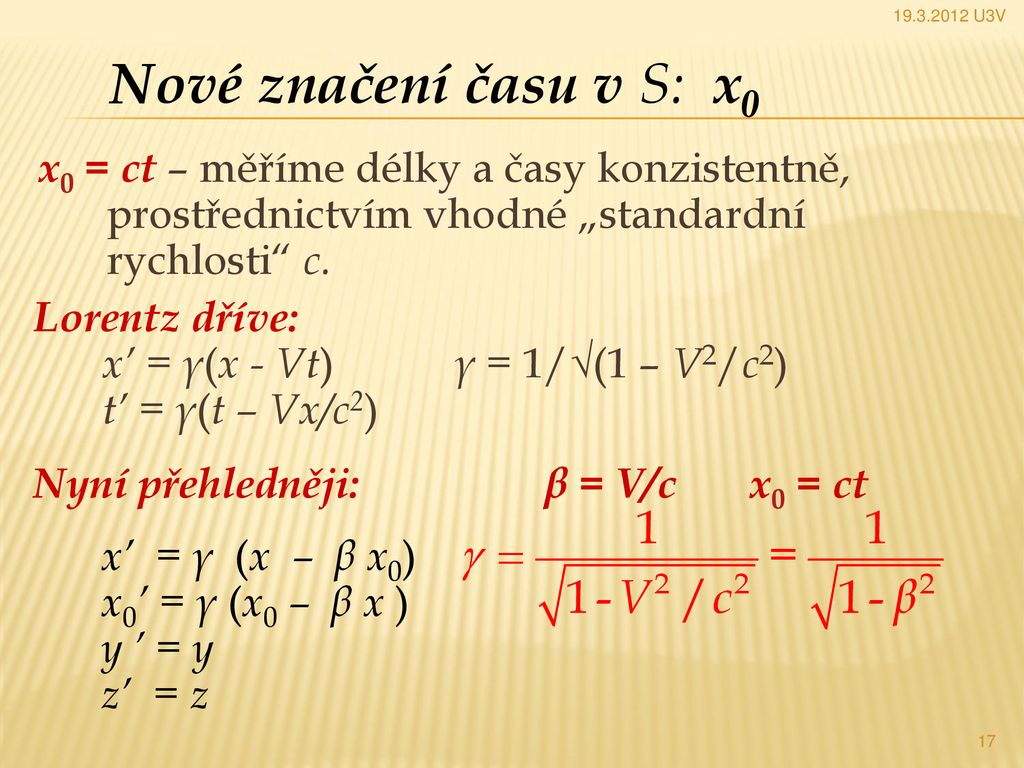 Relativita Graficky U3v Jan Obdrzalek T14 00 00 Ppt Stahnout