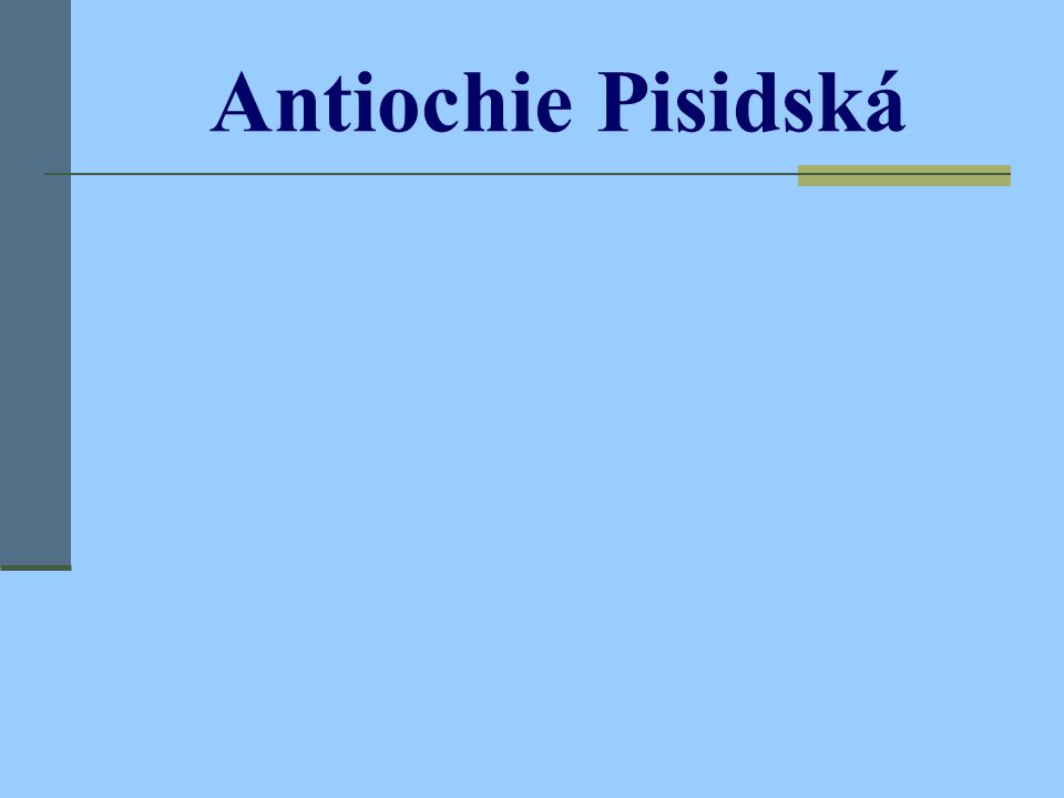 Antiochie Pisidská