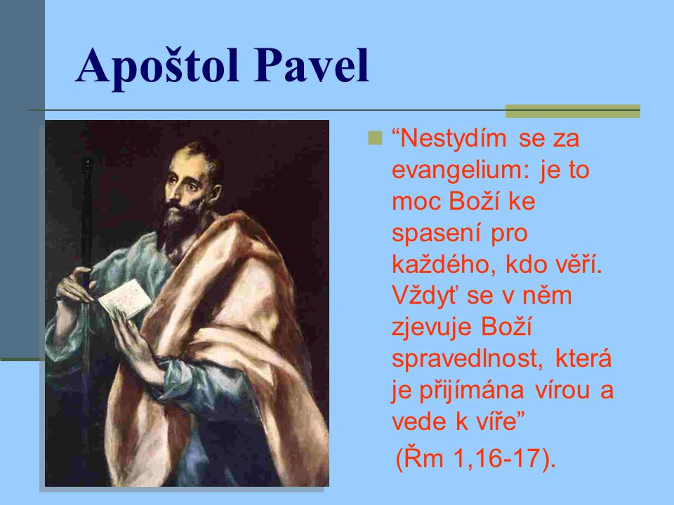Apoštol Pavel