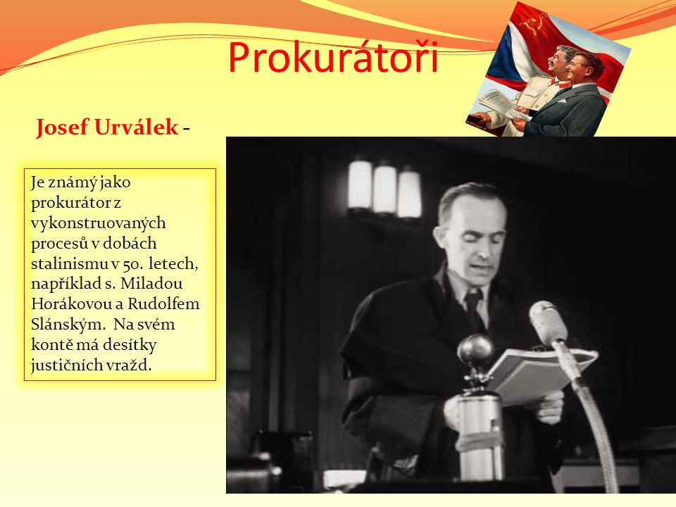 Prokurátoři Josef Urválek -