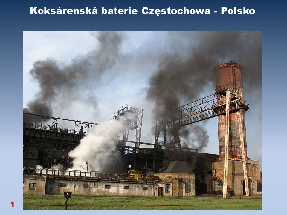 Koksárenská baterie Częstochowa - Polsko